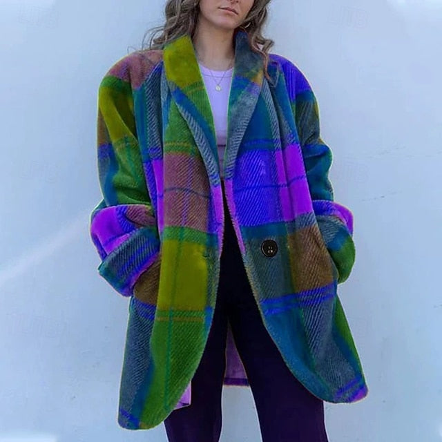 Elena™ - Cappotto invernale colorato