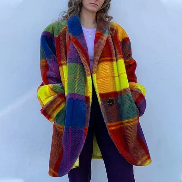 Elena™ - Cappotto invernale colorato